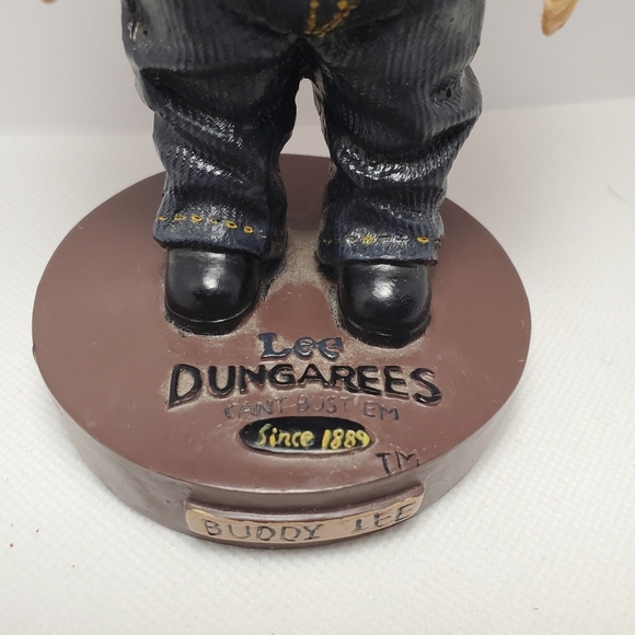 BUDDY LEE JEANS Bobble Head DOLL Advertising Dungarees Since 1889 CAN’T BUST’EM - Picture 4 of 7